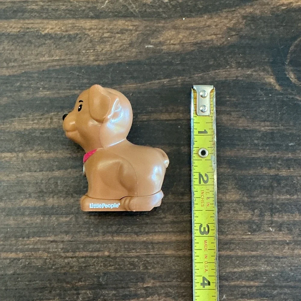 Fisher‎ Price Little People: Rare!! Brown Dog. Barbie Collection 2023